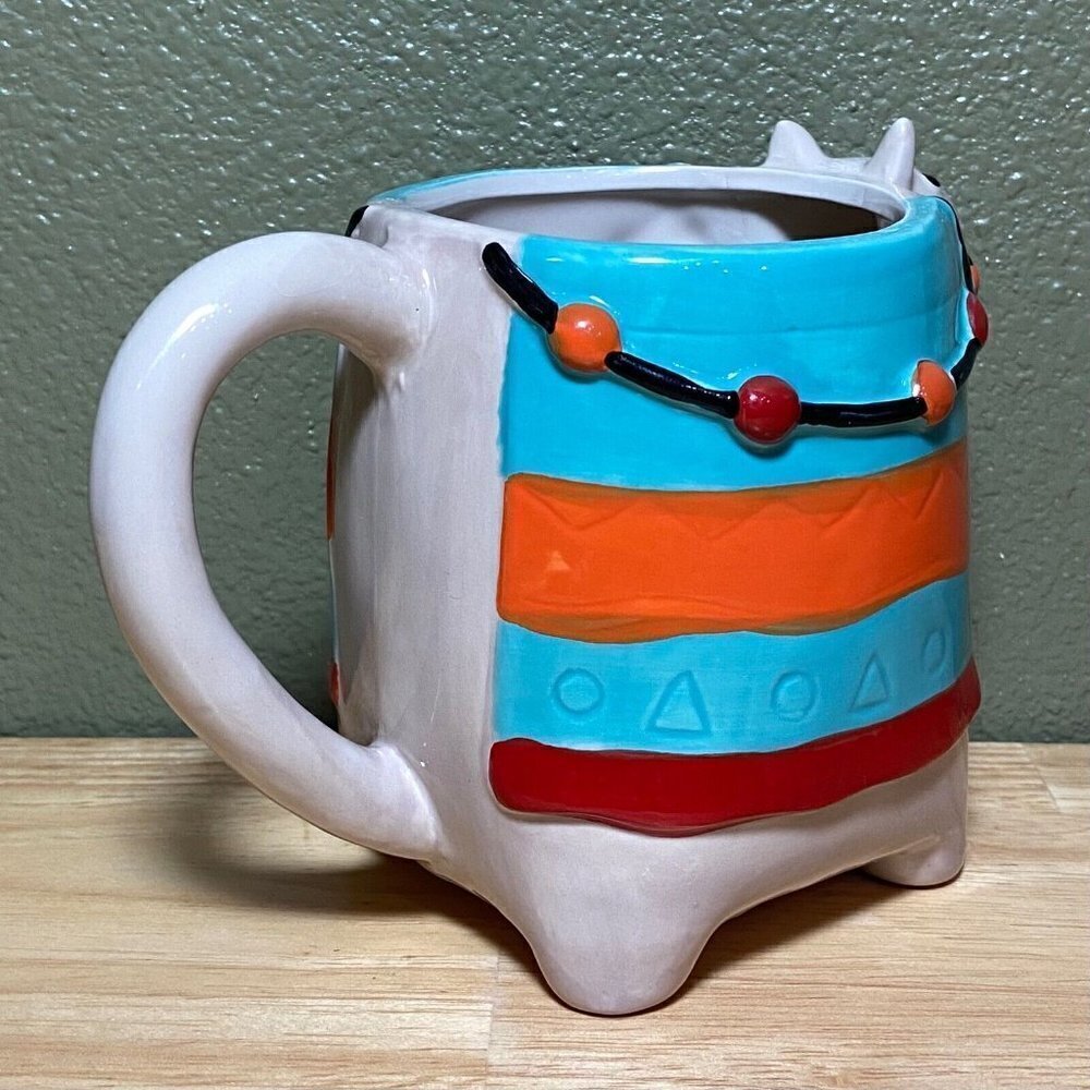 The Critter Collection Llama Coffee Mug Tea Cup 16 oz. Footed by Sheffield Home - Picture 5 of 8